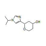 2-(1-Isopropyl-1H-imidazol-4-yl)tetrahydro-2H-pyran-4-ol