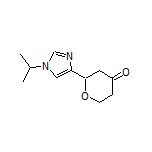 2-(1-Isopropyl-1H-imidazol-4-yl)dihydro-2H-pyran-4(3H)-one
