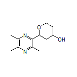2-(3,5,6-Trimethylpyrazin-2-yl)tetrahydro-2H-pyran-4-ol
