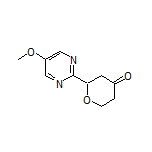 2-(5-Methoxypyrimidin-2-yl)dihydro-2H-pyran-4(3H)-one