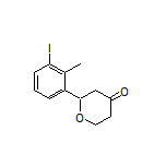 2-(3-Iodo-2-methylphenyl)dihydro-2H-pyran-4(3H)-one