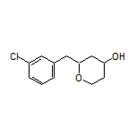 2-(3-Chlorobenzyl)tetrahydro-2H-pyran-4-ol