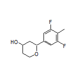 2-(3,5-Difluoro-4-methylphenyl)tetrahydro-2H-pyran-4-ol