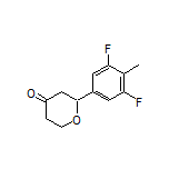 2-(3,5-Difluoro-4-methylphenyl)dihydro-2H-pyran-4(3H)-one