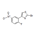 2-Bromo-4-(2-fluoro-5-nitrophenyl)thiazole