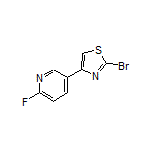 2-Bromo-4-(6-fluoropyridin-3-yl)thiazole