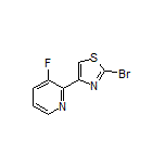 2-Bromo-4-(3-fluoro-2-pyridyl)thiazole