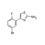 4-(5-Bromo-2-fluorophenyl)thiazol-2-amine