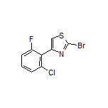 2-Bromo-4-(2-chloro-6-fluorophenyl)thiazole