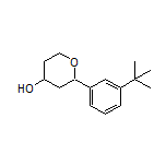 2-[3-(tert-Butyl)phenyl]tetrahydro-2H-pyran-4-ol