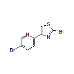 2-Bromo-4-(5-bromopyridin-2-yl)thiazole