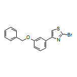 4-[3-(Benzyloxy)phenyl]-2-bromothiazole