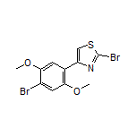 2-Bromo-4-(4-bromo-2,5-dimethoxyphenyl)thiazole