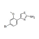 4-(4-Bromo-2-methoxyphenyl)thiazol-2-amine