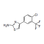 4-[4-Chloro-3-(trifluoromethyl)phenyl]thiazol-2-amine