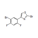 2-Bromo-4-(5-bromo-2,4-difluorophenyl)thiazole