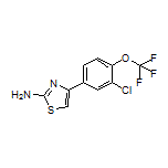 4-[3-Chloro-4-(trifluoromethoxy)phenyl]thiazol-2-amine