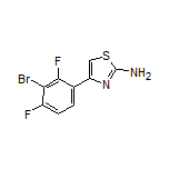 4-(3-Bromo-2,4-difluorophenyl)thiazol-2-amine
