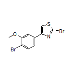 2-Bromo-4-(4-bromo-3-methoxyphenyl)thiazole