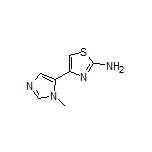 4-(1-Methyl-5-imidazolyl)thiazol-2-amine