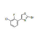 2-Bromo-4-(3-chloro-2-fluorophenyl)thiazole