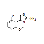 4-(2-Bromo-6-methoxyphenyl)thiazol-2-amine