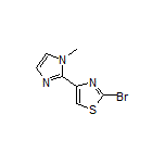 2-Bromo-4-(1-methyl-2-imidazolyl)thiazole