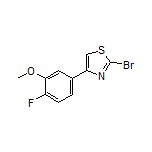 2-Bromo-4-(4-fluoro-3-methoxyphenyl)thiazole