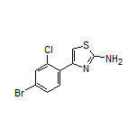 4-(4-Bromo-2-chlorophenyl)thiazol-2-amine