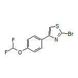 2-Bromo-4-[4-(difluoromethoxy)phenyl]thiazole