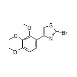 2-Bromo-4-(2,3,4-trimethoxyphenyl)thiazole