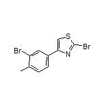 2-Bromo-4-(3-bromo-4-methylphenyl)thiazole