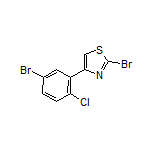 2-Bromo-4-(5-bromo-2-chlorophenyl)thiazole