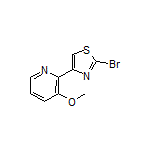 2-Bromo-4-(3-methoxypyridin-2-yl)thiazole