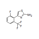 4-[2-Fluoro-6-(trifluoromethyl)phenyl]thiazol-2-amine