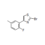 2-Bromo-4-(2-fluoro-5-methylphenyl)thiazole