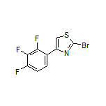 2-Bromo-4-(2,3,4-trifluorophenyl)thiazole