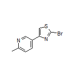 2-Bromo-4-(6-methyl-3-pyridyl)thiazole
