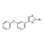 2-Bromo-4-(3-phenoxyphenyl)thiazole