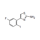 4-(5-Fluoro-2-iodophenyl)thiazol-2-amine