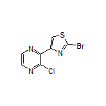 2-Bromo-4-(3-chloropyrazin-2-yl)thiazole