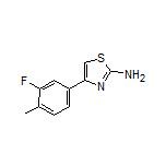 4-(3-Fluoro-4-methylphenyl)thiazol-2-amine