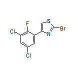 2-Bromo-4-(3,5-dichloro-2-fluorophenyl)thiazole