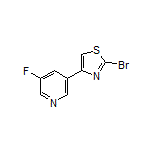 2-Bromo-4-(5-fluoropyridin-3-yl)thiazole