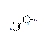 2-Bromo-4-(2-methylpyridin-4-yl)thiazole