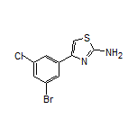 4-(3-Bromo-5-chlorophenyl)thiazol-2-amine