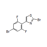2-Bromo-4-(4-bromo-2,6-difluorophenyl)thiazole