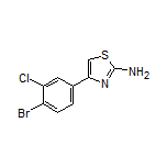 4-(4-Bromo-3-chlorophenyl)thiazol-2-amine