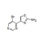 4-(5-Bromopyrimidin-4-yl)thiazol-2-amine