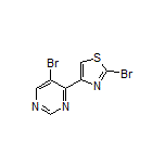 2-Bromo-4-(5-bromopyrimidin-4-yl)thiazole